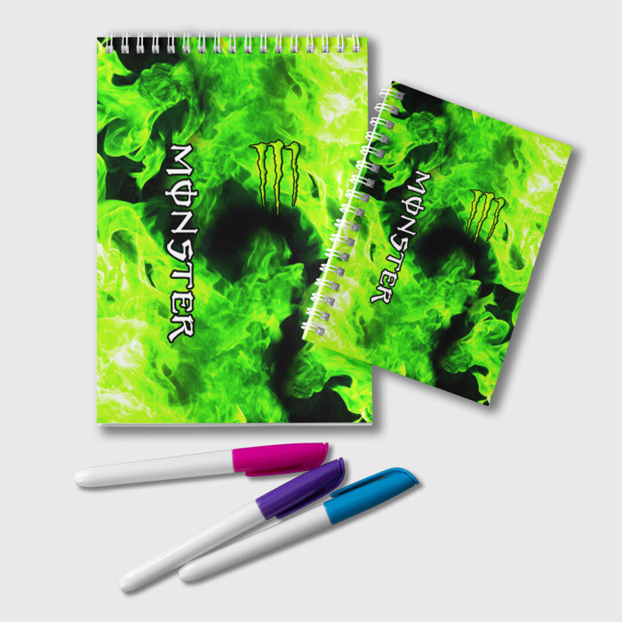 Блокнот MONSTER ENERGY фото