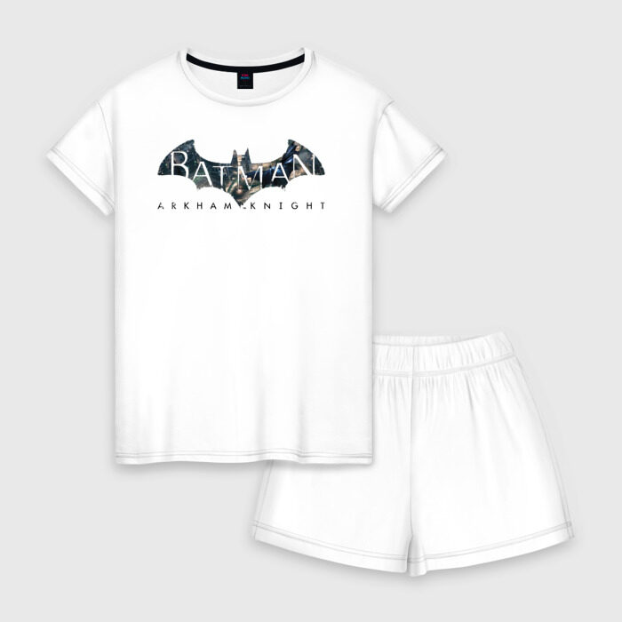 Женская пижама с шортиками хлопок Batman: Arkham Knight фото