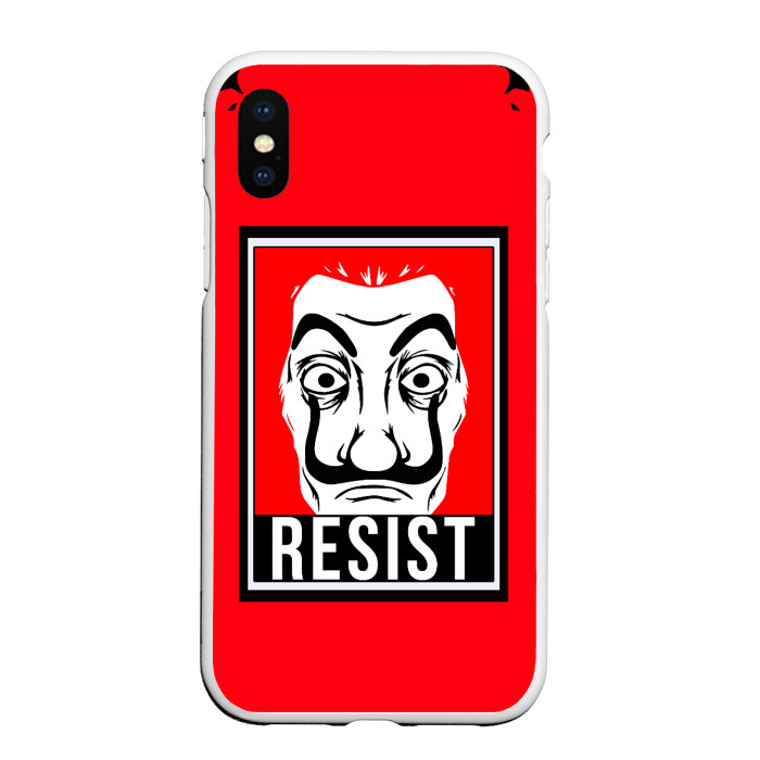 Чехол для iPhone XS Max матовый La Casa de Papel (Z) фото