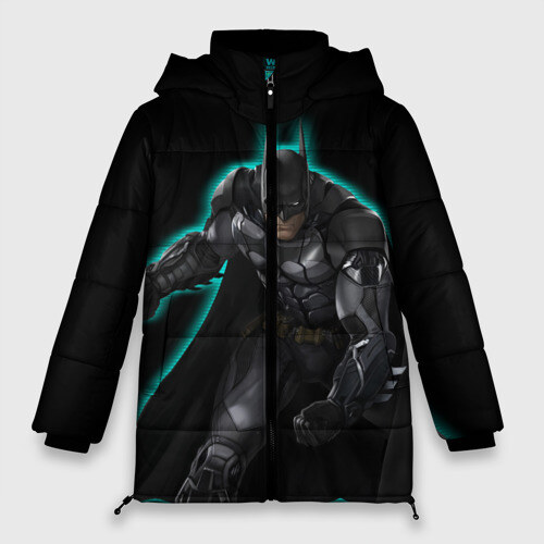 Женская зимняя куртка 3D Batman Arkham Knight фото