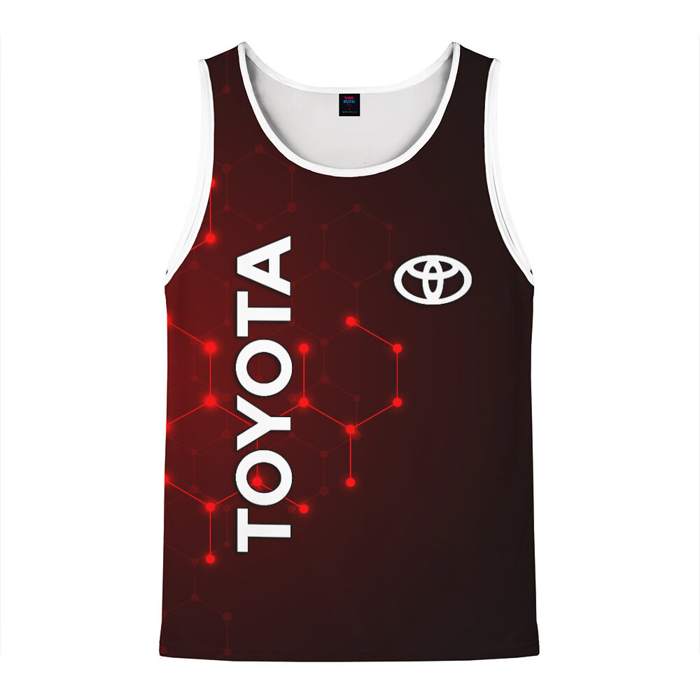 Мужская майка 3D TOYOTA фото