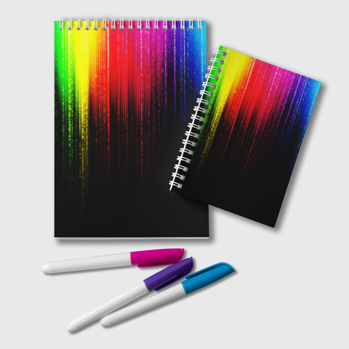 Блокнот КРАСКИ ГРАДИЕНТ фото