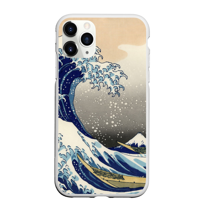 Чехол для iPhone 11 Pro матовый ЯПОНСКАЯ КАРТИНА фото