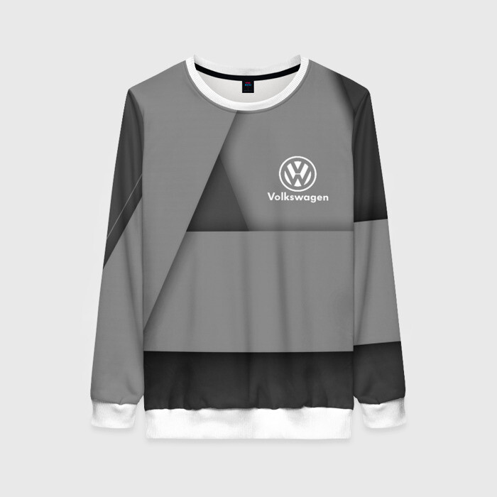 Женский свитшот 3D VOLKSWAGEN. фото