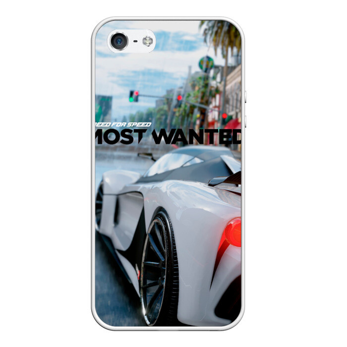 Чехол для iPhone 5/5S матовый NFS Most Wanted фото