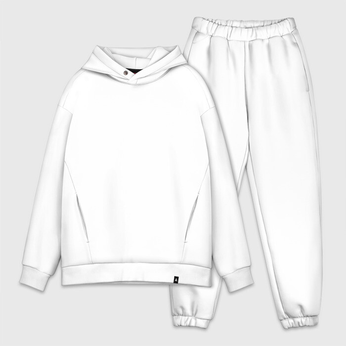 Мужской костюм хлопок OVERSIZE TEKASHI 69. фото