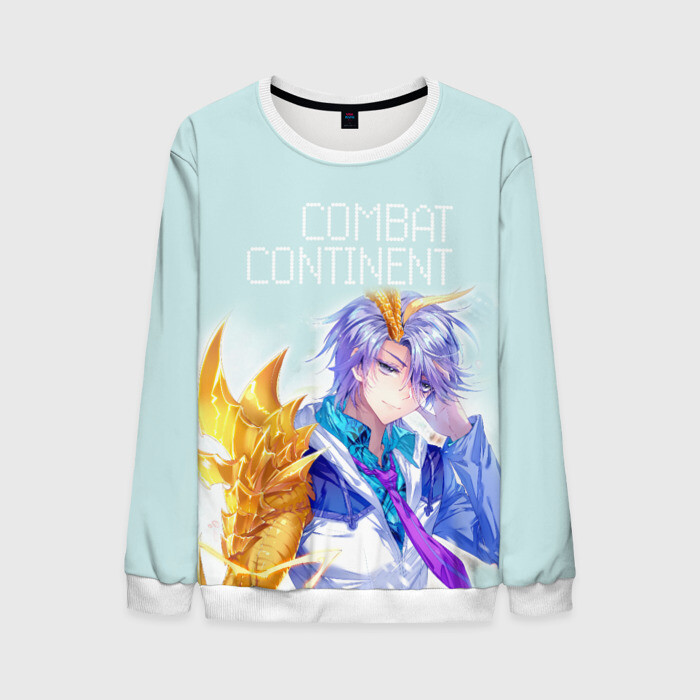 Мужской свитшот 3D Combat continent фото