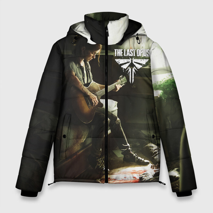 Мужская зимняя куртка 3D the last of us part 2 tlou2 фото