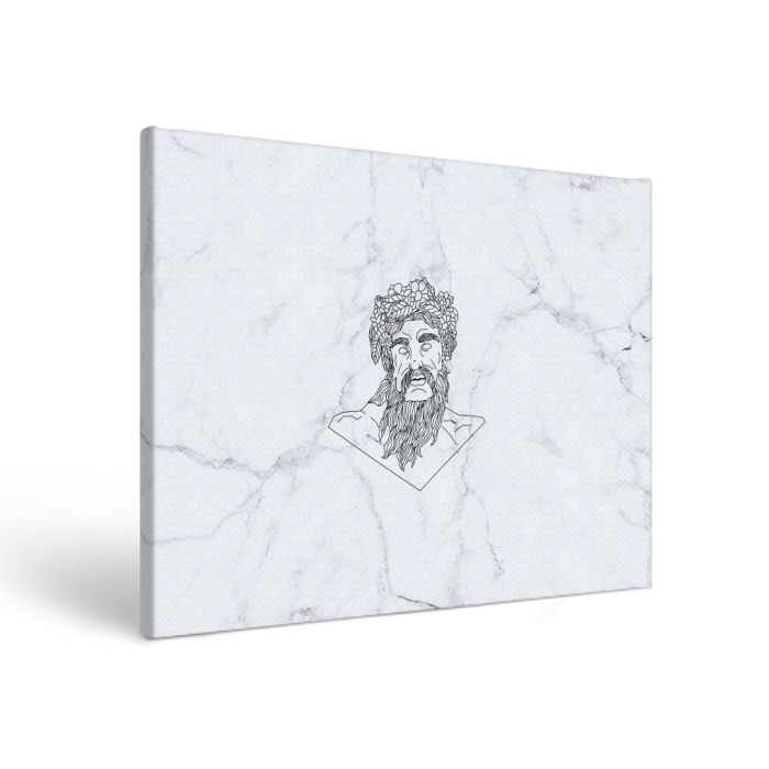 Холст прямоугольный Посейдон фото