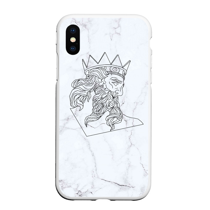 Чехол для iPhone XS Max матовый Нептун фото