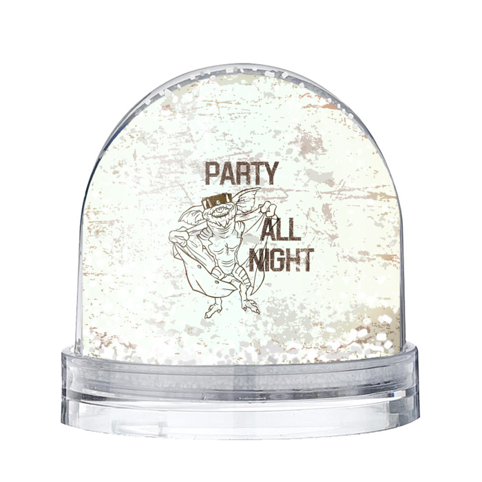 Снежный шар Party all night фото