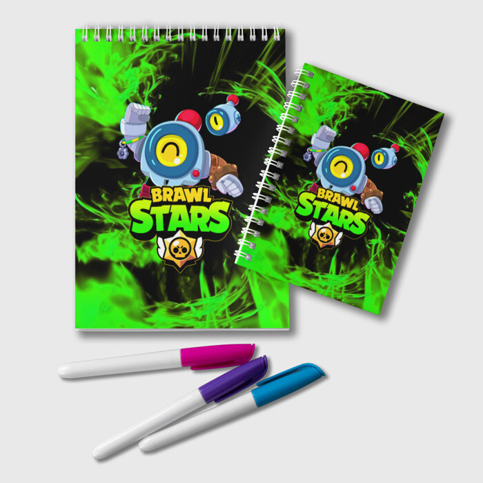 Блокнот BRAWL STARS NANI фото