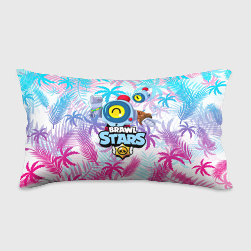 Подушка 3D антистресс BRAWL STARS NANI ТРОПИКИ фото