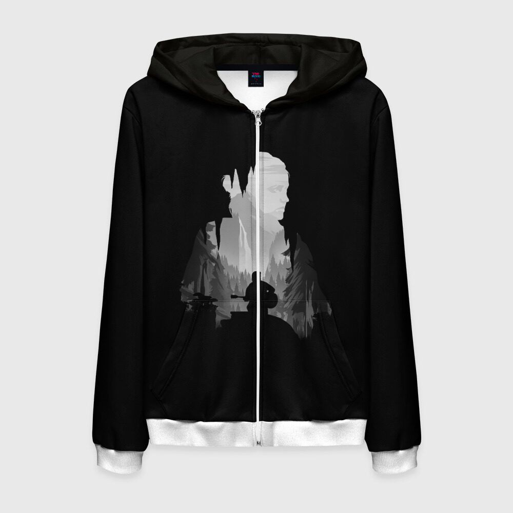 Мужская толстовка 3D на молнии THE LAST OF US фото