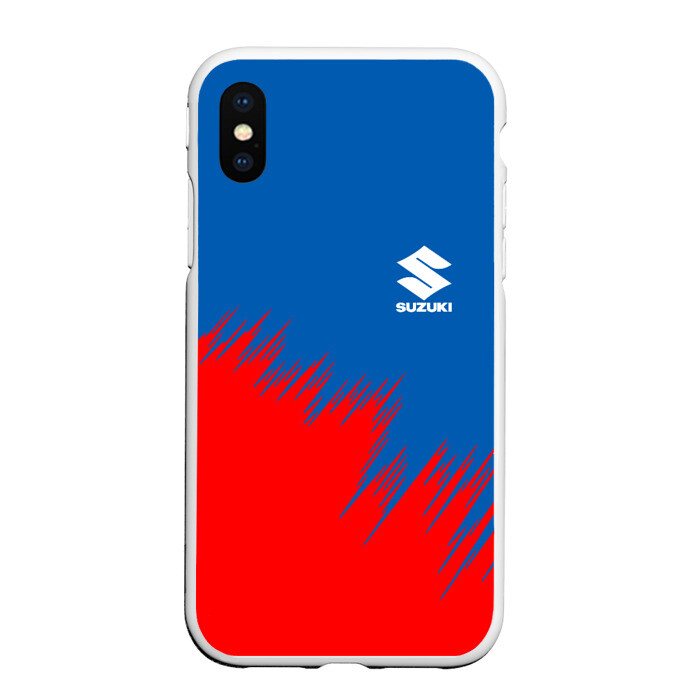 Чехол для iPhone XS Max матовый SUZUKI фото