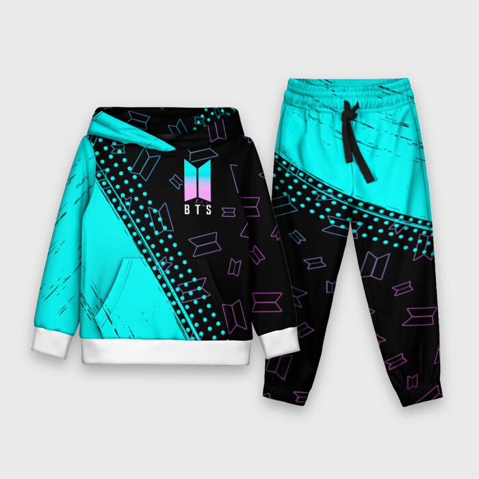 Детский костюм 3D (с толстовкой) BTS   БТС фото