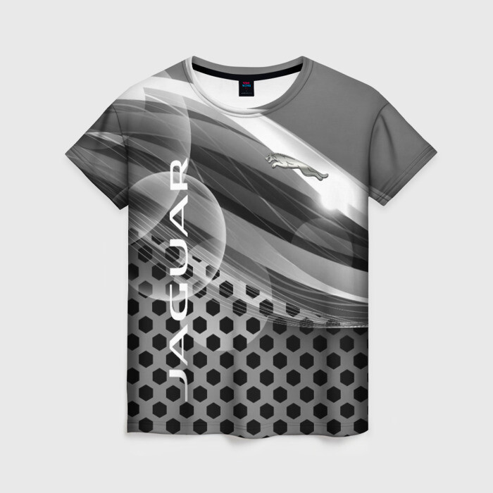 Женская футболка 3D JAGUAR. фото