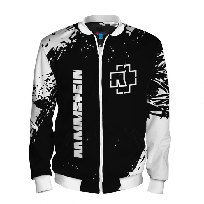 Мужской бомбер 3D RAMMSTEIN | РАМШТАЙН фото