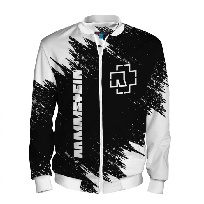 Мужской бомбер 3D RAMMSTEIN | РАМШТАЙН фото