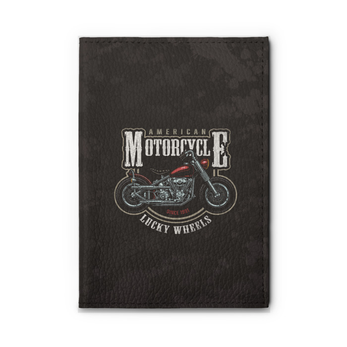 Обложка для автодокументов American Motorcycle (Z) фото