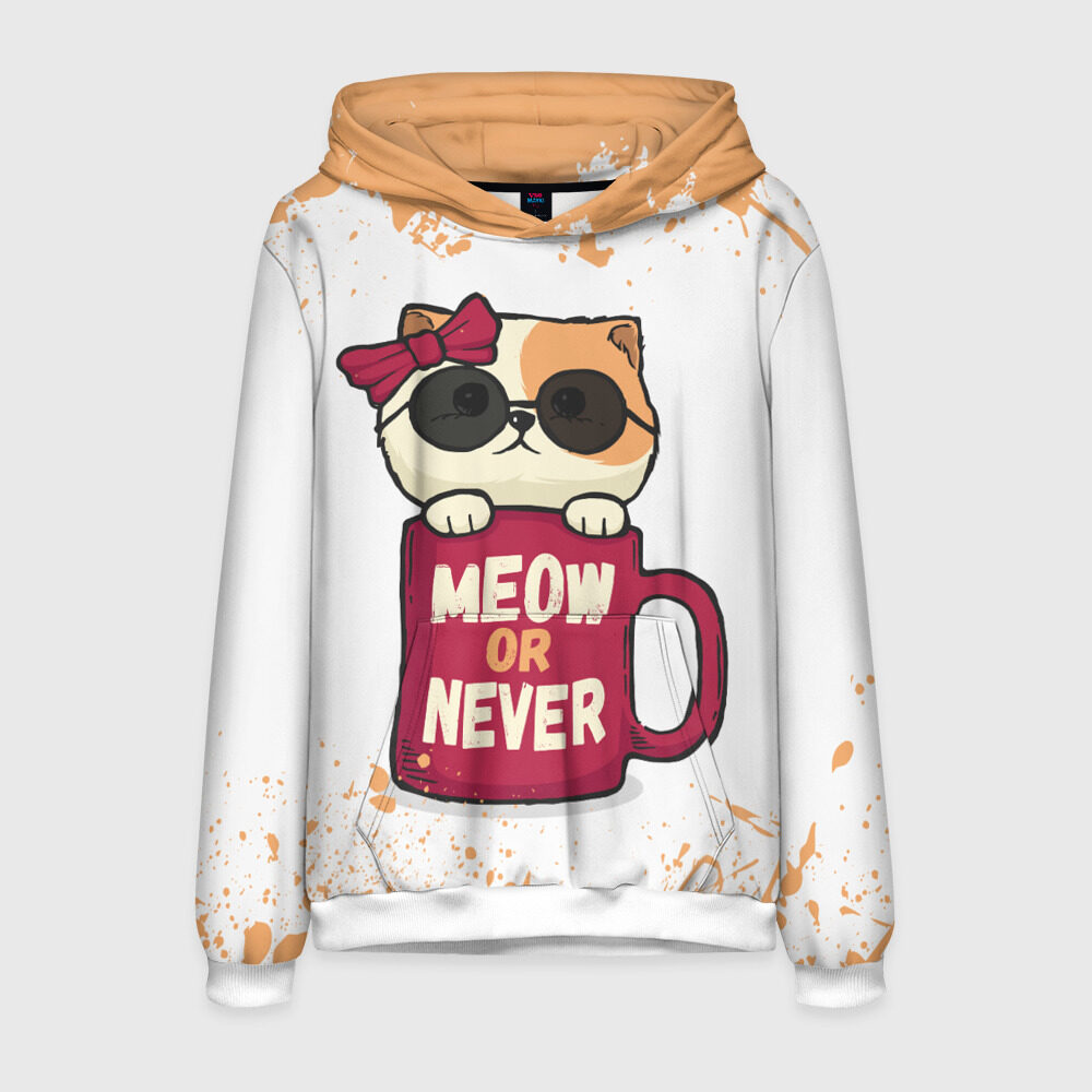 Мужская толстовка 3D Милый котенок (Z) фото