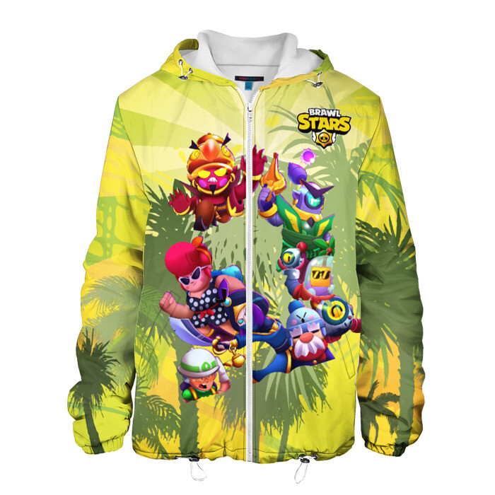 Мужская куртка 3D Brawl STARS фото