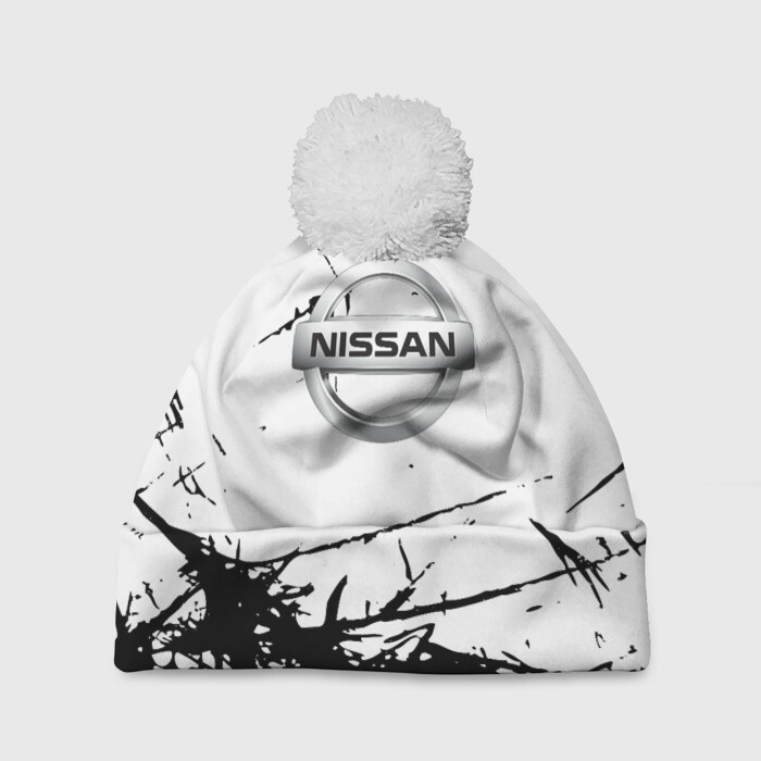 Шапка 3D c помпоном TOYOTA. фото