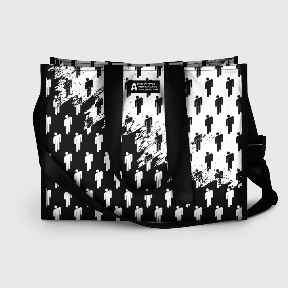 Сумка-шоппер 3D BILLIE EILISH БИЛЛИ АЙЛИШ фото