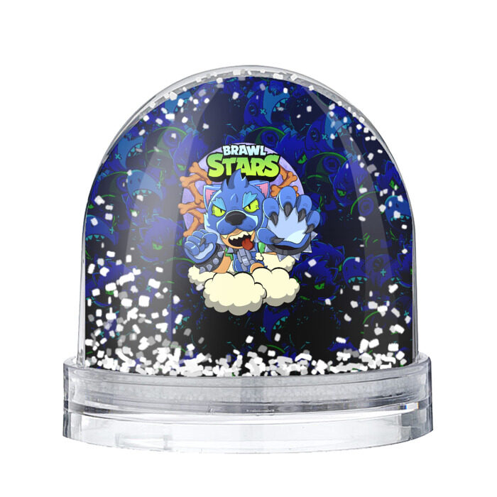 Снежный шар Brawl Stars Leon Werewolf фото