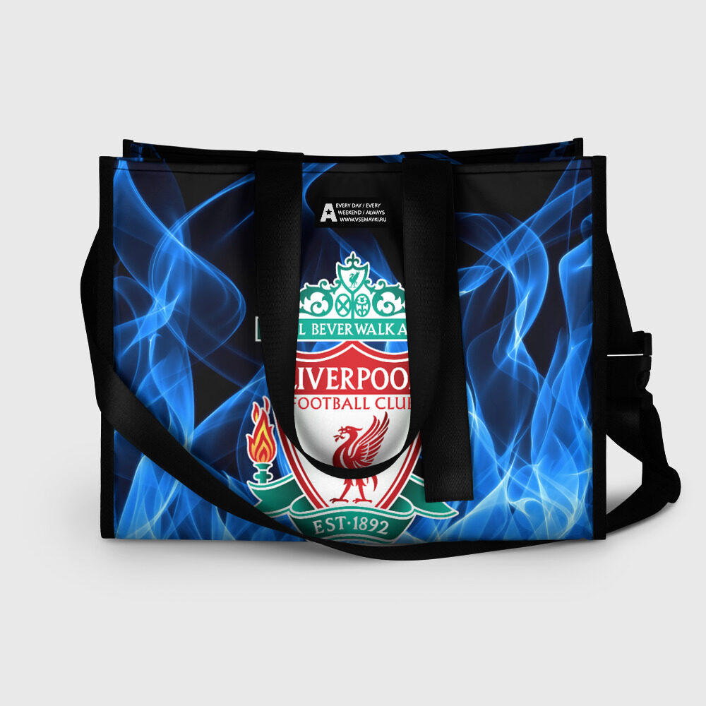 Сумка-шоппер 3D LIVERPOOL ЛИВЕРПУЛЬ фото