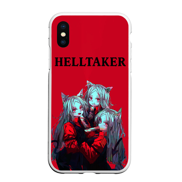Чехол для iPhone XS Max матовый HELLTAKER фото