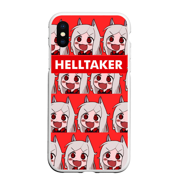 Чехол для iPhone XS Max матовый HELLTAKER фото