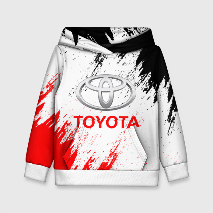 Детская толстовка 3D TOYOTA. фото