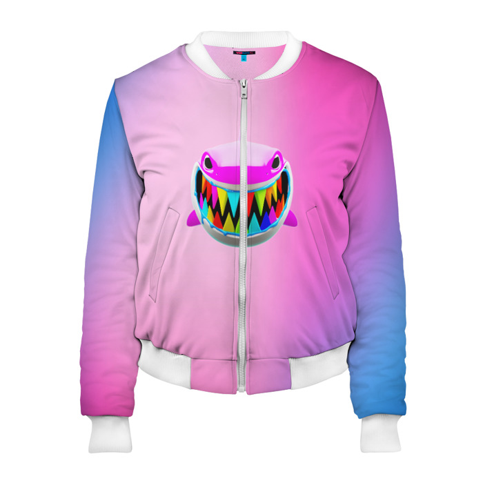 Женский бомбер 3D 6ix9ine фото