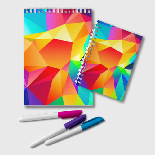 Блокнот Яркая мозаика фото