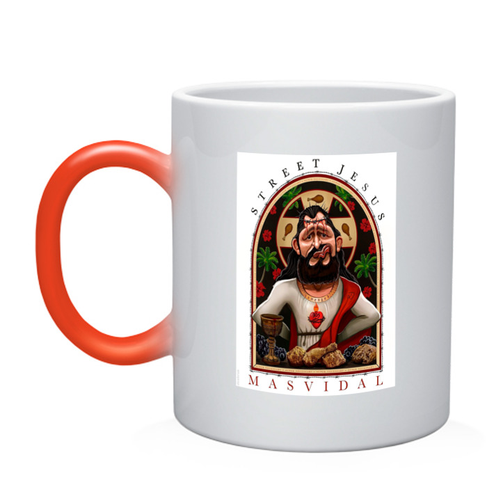 Кружка хамелеон Хорхе Масвидаль фото