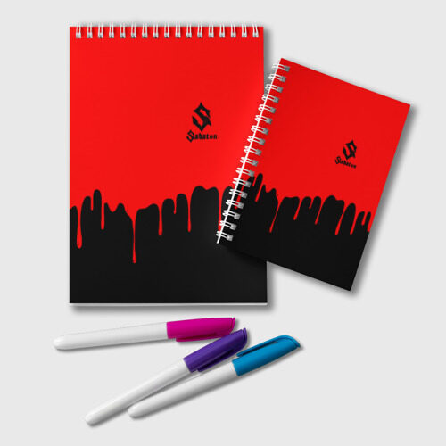 Блокнот Sabaton фото