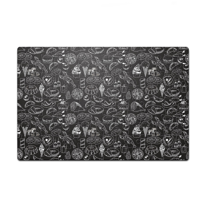 Пазл магнитный 126 элементов еда фото