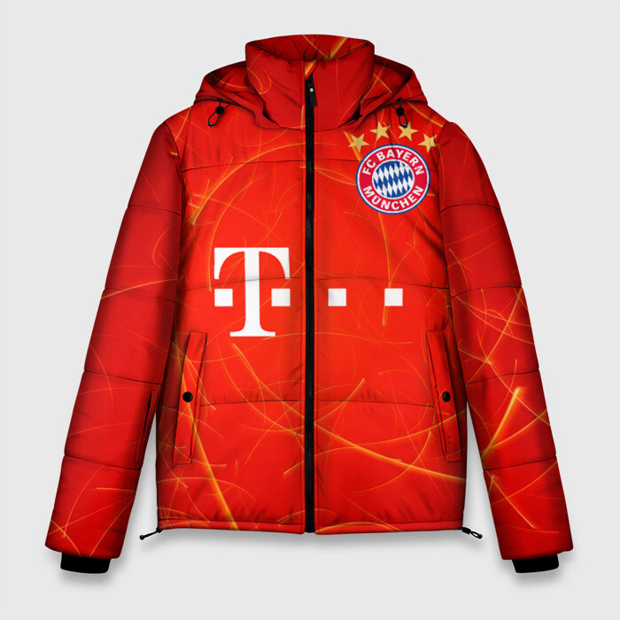 Мужская зимняя куртка 3D BAYERN MUNCHEN фото