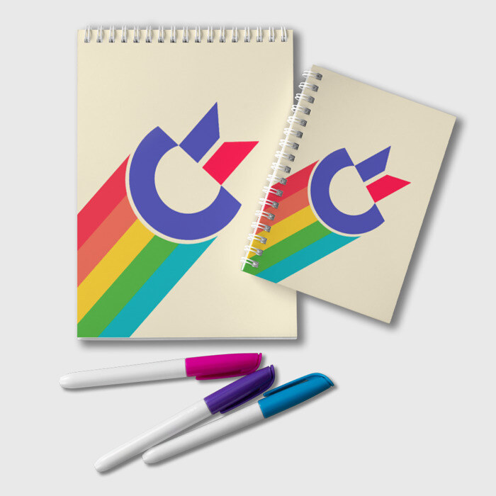 Блокнот Commodore 64 Logo фото