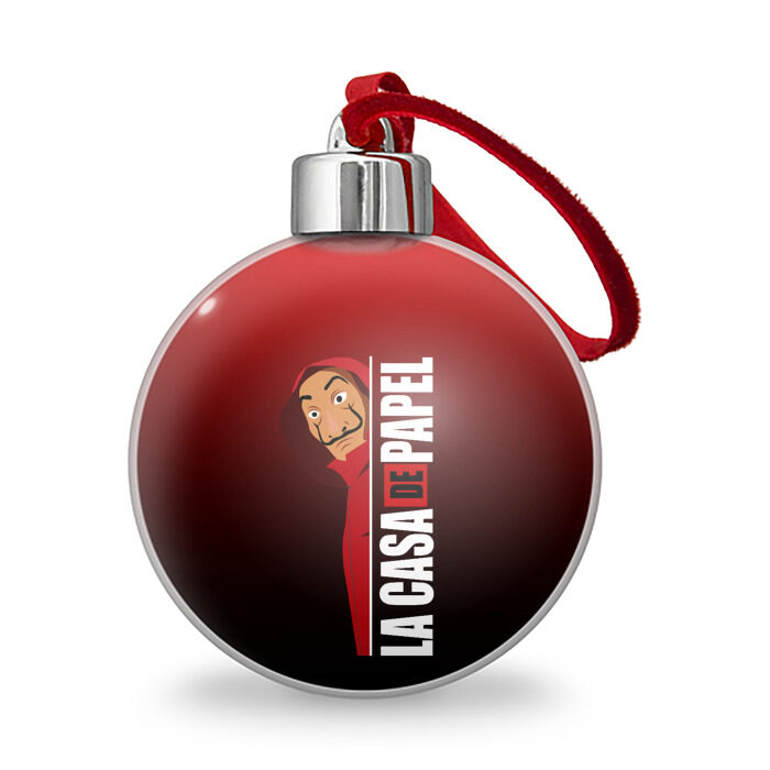 Ёлочный шар Бумажный дом фото