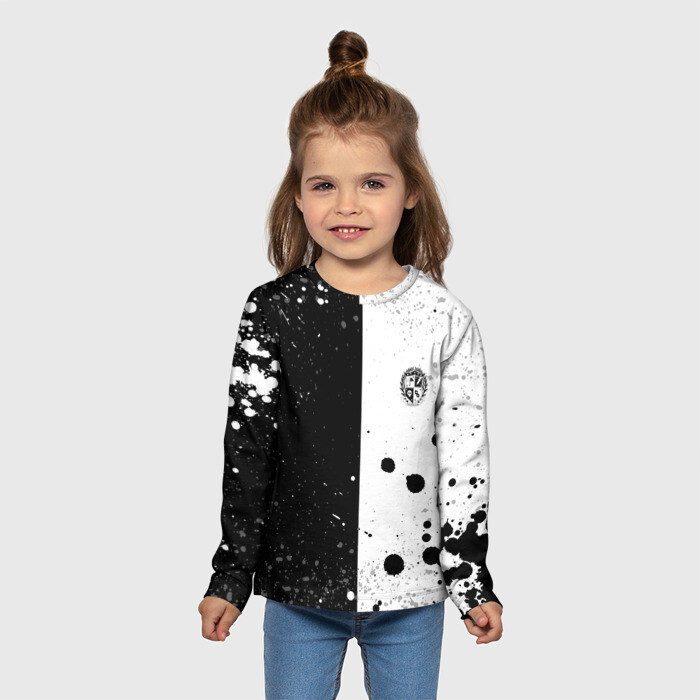 Детский лонгслив 3D Umbrella Academy (+спина) (Z) фото