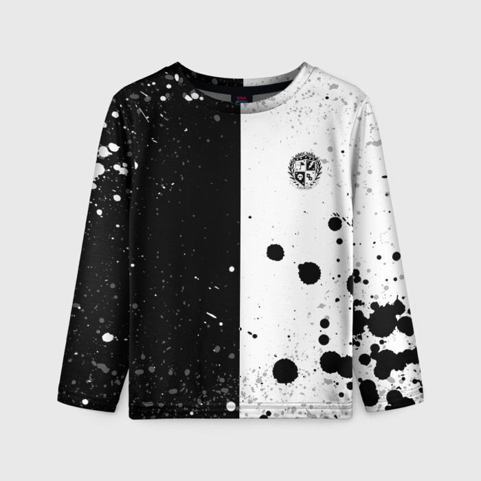 Детский лонгслив 3D Umbrella Academy (+спина) (Z) фото