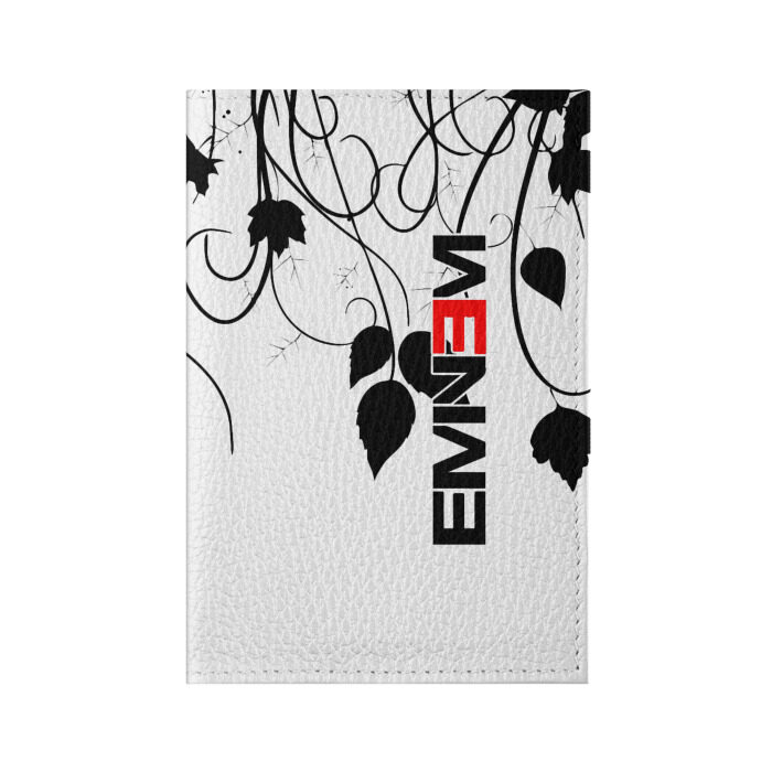 Обложка для паспорта матовая кожа Eminem фото