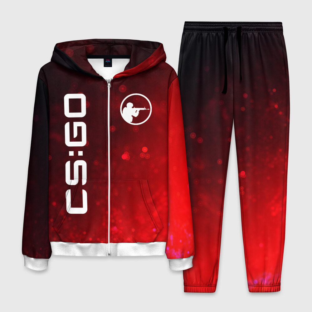 Мужской костюм 3D CS GO КС ГО фото