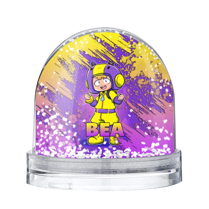 Снежный шар BRAWL STARS BEA фото