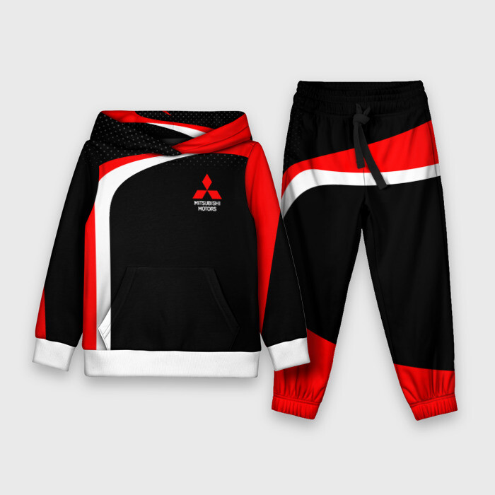 Детский костюм 3D (с толстовкой) EVO Racer uniform фото