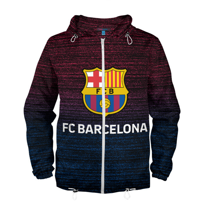 Мужская ветровка 3D BARSELONA. фото