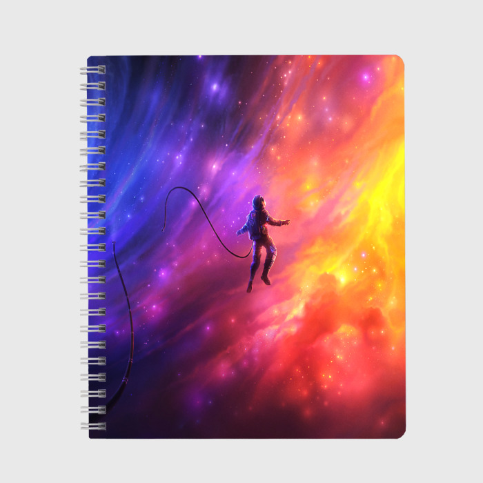 Тетрадь НЕОНОВЫЙ КОСМОС фото