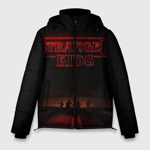 Мужская зимняя куртка 3D Очень странные дела фото